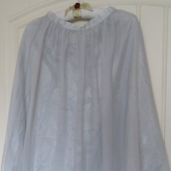 ZARA Basics Pearl Grey Tulle Skirt with Lining Small (K329) - Picture 2 of 5